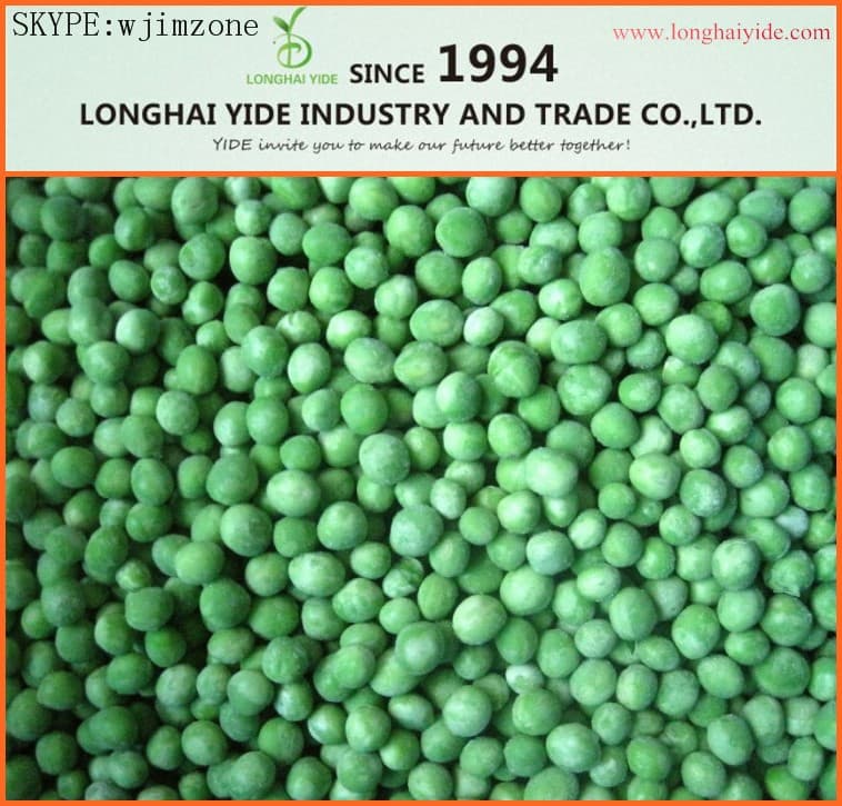 IQF Green peas frozen green peas healthy food